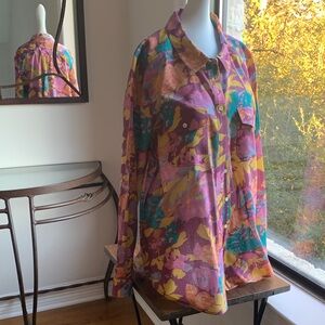 Sundance Multicolor Floral Shirt
